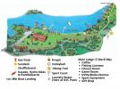Resort map with Spirit Wind circled