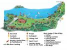 Resort map with Wren circled