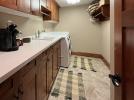 Laundry room with washer, dryer and sink