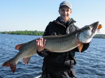 Nice catch! Muskie on Vermilion