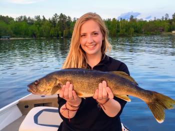 Not bad! Walleye on Lake Vermilion