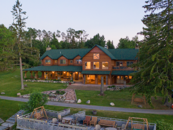 View of the Main Lodge from outside