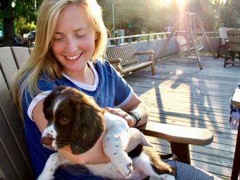 Sit on the Sun Deck with your pup