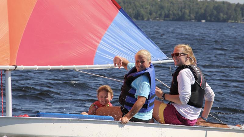 Sailboat on Lake Vermilion