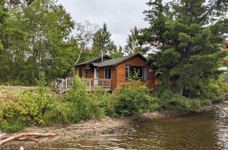 Lakeside view of Moonbeam.